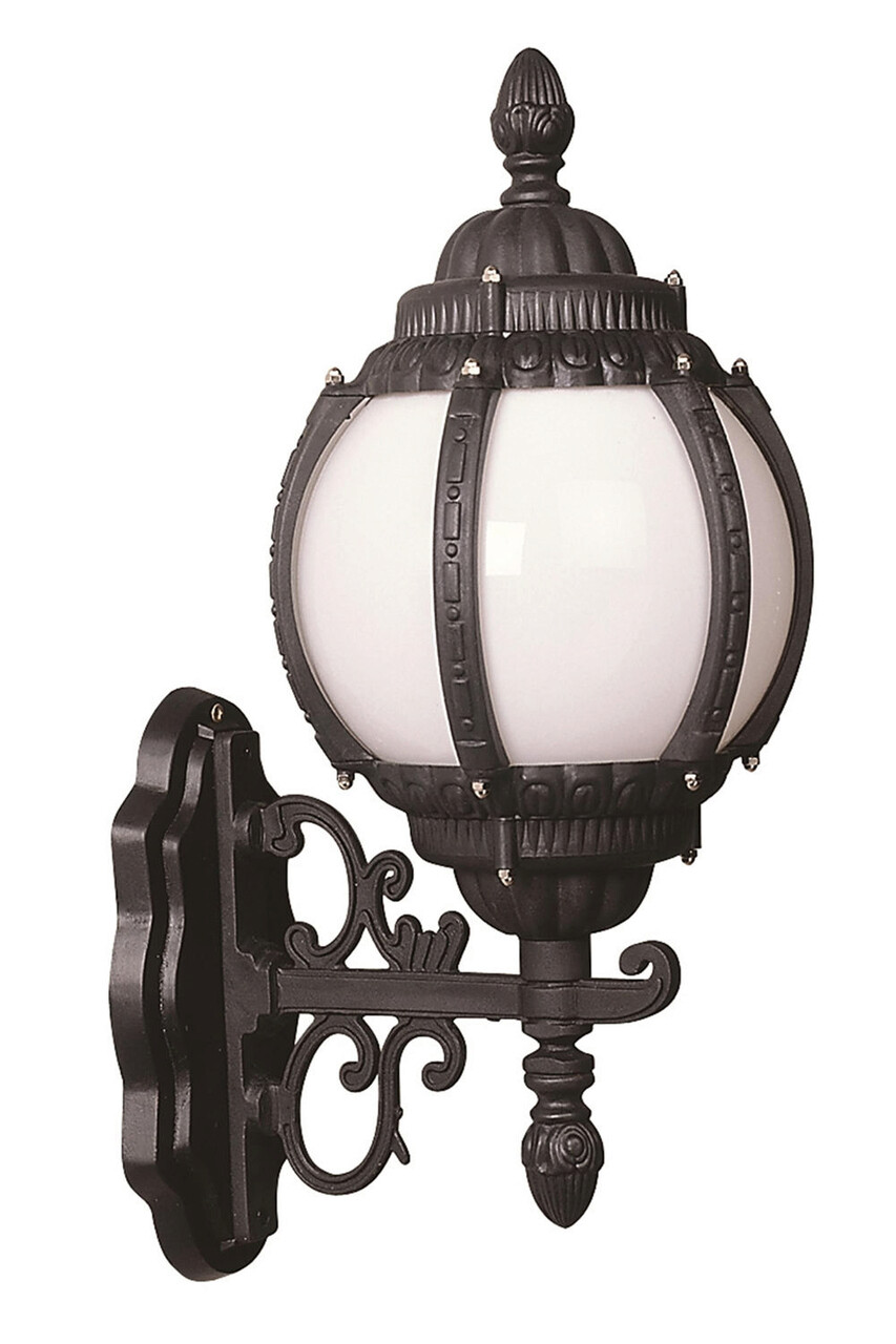 Lampa de exterior, Opviq, 685AVN1334, Alb/Negru - imagine 4